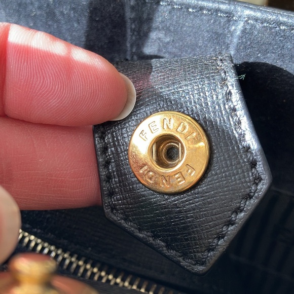 FENDI 2jours black 2 way stunningly chic purse Authenticated by PoshMark - Picture 6 of 16